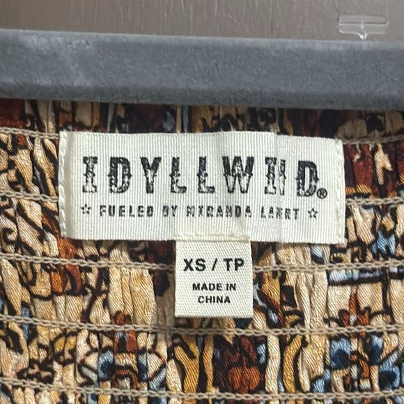 Idyllwind Women's Multicolor Boho Top Size XS - Picture 4 of 6